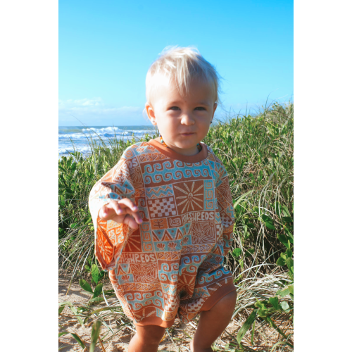 Sunshine n Waves retro waffle baggy jumpsuit - Sand n Salt