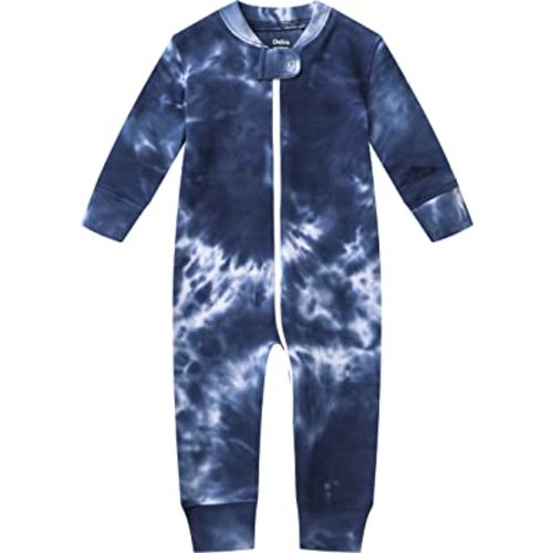 Owlivia Organic Cotton Baby Boy Girl Zip up Sleep N Play, Footless, Long Sleeve