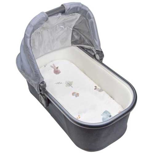 Percale Bassinet Sheet - Forest