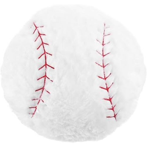 Baseball Throw Pillow Cute Plush Baseball Cushion for Home Decor Cozy Soft Cover Versatile Use for Sofa Nursery Easy to Clean and Maintain
