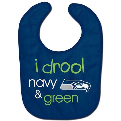 WinCraft NFL Seattle Seahawks WCRA1962214 All Pro Baby Bib