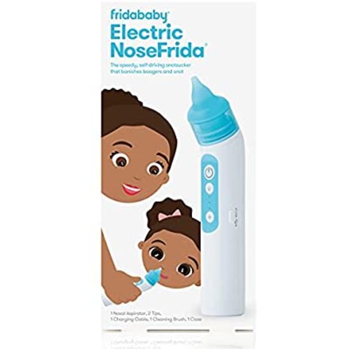 FridaBaby Electric NoseFrida | USB Rechargeable Nasal Aspirator with Different Levels of Suction by Frida Baby