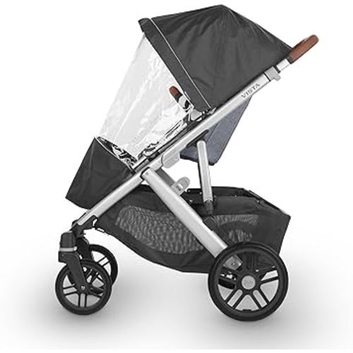 UPPAbaby Performance Rain Shield for Vista and Cruz Strollers / Waterproof and Windproof Coverage / Ventilated Design / Quick Attachment / Easy Access to Child