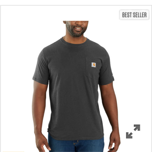 Carhartt Force® Relaxed Fit Short-Sleeve Pocket T-Shirt