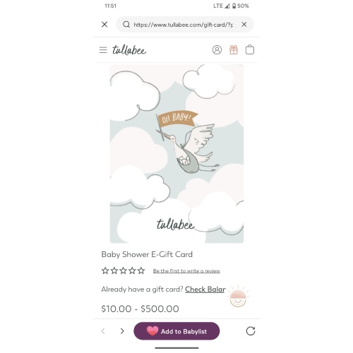 Gift Card | TULLABEE