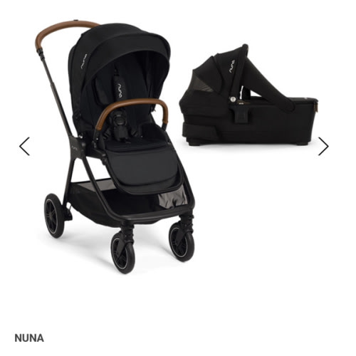 Nuna TRIV Next Stroller with LYTL Bassinet with Stand | Kidsland Baby Gear Store