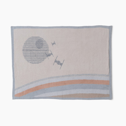 Barefoot Dreams CozyChic Star Wars Galactic Stroller Blanket - Moonwater