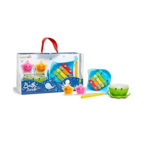 Toddler Bath Beats Musical Bath Toy Set, 4 piece set