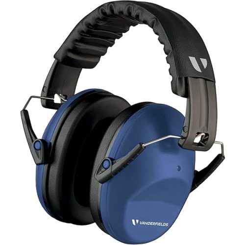 Vanderfields Hearing Protection Ear Muffs for Noise Reduction, 26dB Certified, Noise Cancelling Safety Ear Protection for Shooting, Adult Headphones for Lawn Mowing, DIY, Construction, Woodworking