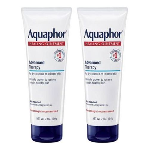 Aquaphor 2 Pack/7oz Each Healing Ointment Skin Protectant And Moisturizer For Dry And Cracked Skin Unscented