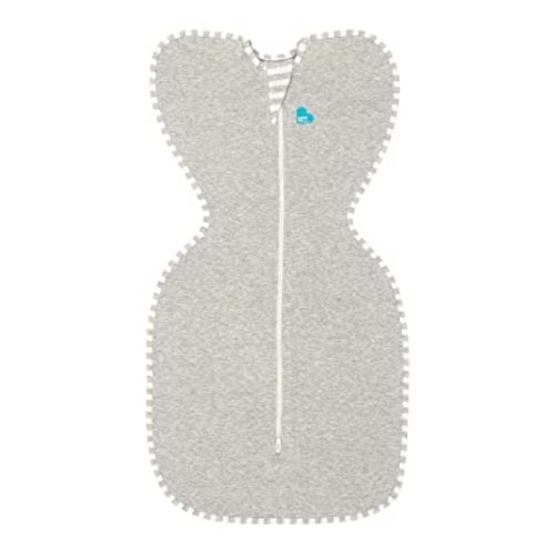Love To Dream Swaddle UP, Gray, Medium, 13-19 lbs., Dramatically Better Sleep, Allow Baby to Sleep in Their Preferred arms up Position for self-Soothing, snug fit Calms Startle Reflex - Medium, 13-18.5 lbs