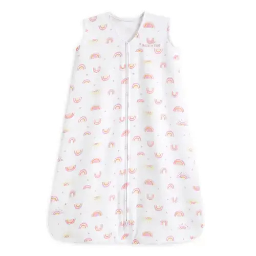 Sunshine Rainbows Cotton Wearable Baby Blanket L | HALO