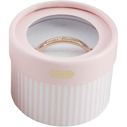 Mud Pie Children's Gold Jesus Loves Me Cuff