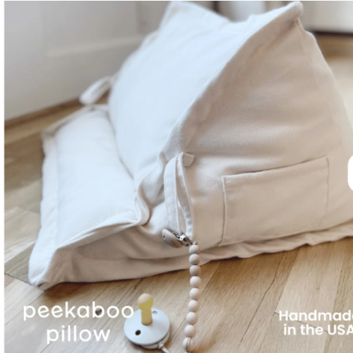 Peekaboo Pillow™ Official Site - Organic Infant Lap Pillow
