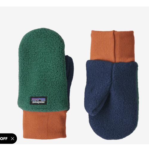 Patagonia Baby Pita Pocket Mittens