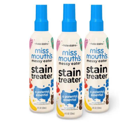 Miss Mouth's Messy Eater Stain Treater 4oz Bottle: 3 Pack – The Hate Stains Co.