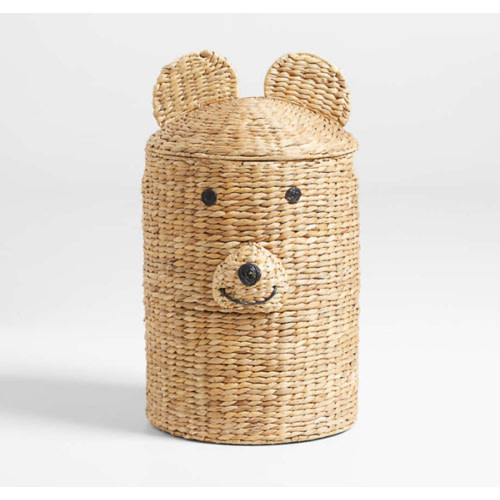 Bear Woven Kids Hamper with Handles
