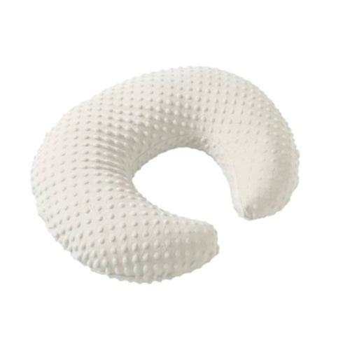 Nursing Pillow and Positioner with Cover for Breastfeeding and Bottle Feeding, Propping Baby, Tummy Time, Baby Sitting Support, Awake-Time Support (Beige, 22" x 17.7" x 5.9")