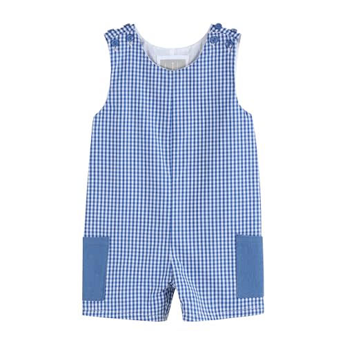 Lil cactus Boys Baby and Toddler Applique Shortall Overalls Romper