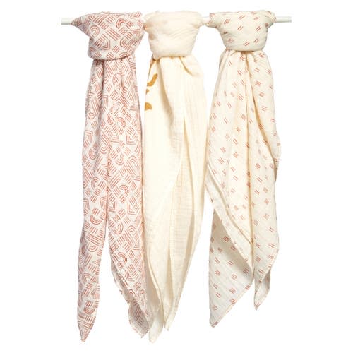 Baby 3-Pack Muslin Swaddles, Dash Pack