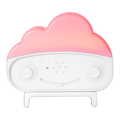 Happiest Baby SNOObie Smart White Noise Machine - Portable Baby Sound Machine with Night Light - 12 Soothing Sounds for Sleep Training, White