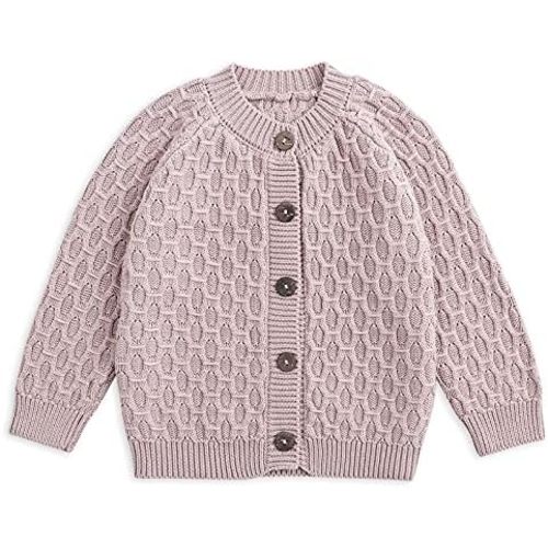 Simplee kids Baby Cardigan Cable Knit Toddler Cardigan Long Sleeve Fall Winter Open Front Knit Sweaters