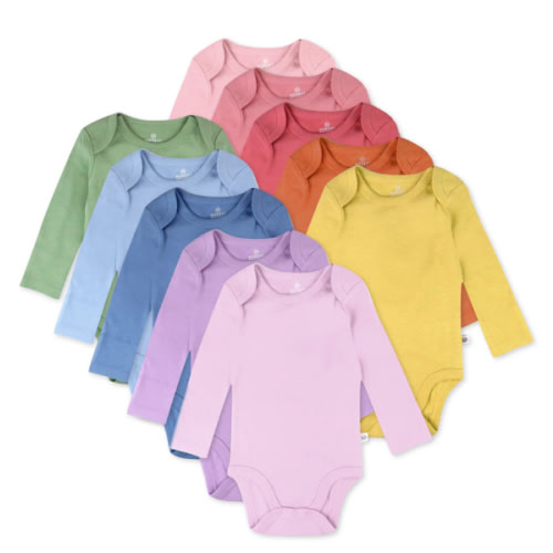 10-Pack Organic Cotton Long Sleeve Bodysuits | Honest Baby Clothing