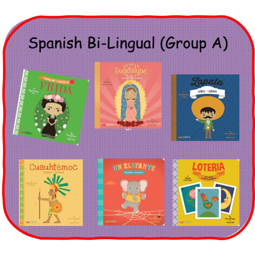 Ashay's Baby Bundle #5 Spanish Bi-Lingual Babies and Toddlers (Group A)