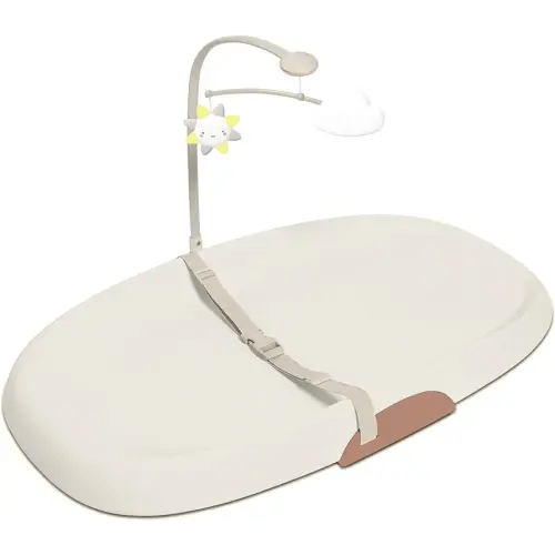 Skip Hop Nursery Style Wipe-Clean Changing Pad - Oat