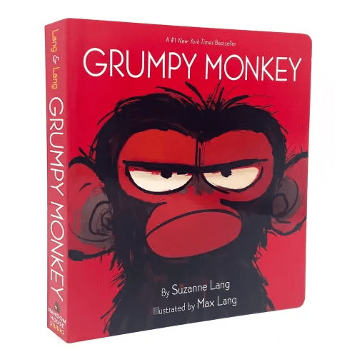 Grumpy Monkey Board Book a book by Suzanne Lang and Max Lang - Bookshop.org US