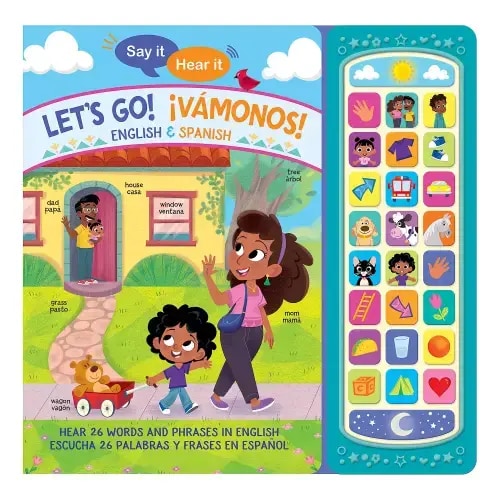 Cottage Door Press Say It, Hear It: Let's Go! ¡Vamanos! Spanish Sound Book