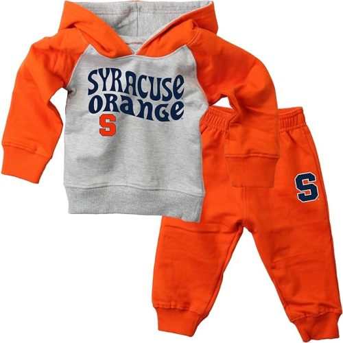 Wes and Willy Infant and Toddler College Pant and Hoodie Set