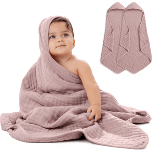 Baby Hooded Towels - Pack of 2