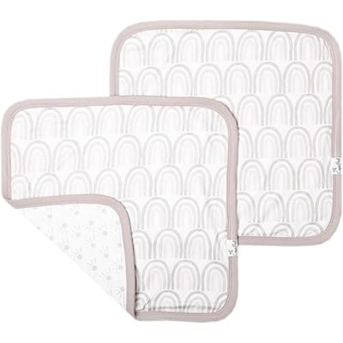 Copper Pearl Baby Security Blanket Set of 2 - Portable Size for Self-Soothing On-The-Go, Ideal Baby Blankets for Boys and Girls, Ultra-Soft, and Gift-Ready Loveys - Bliss