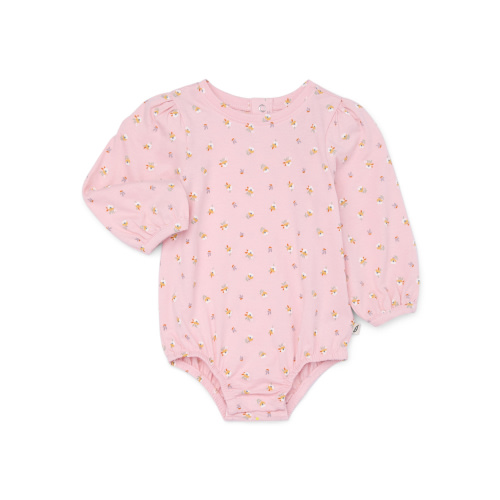 easy-peasy Baby Long Sleeve Dumpling Bodysuit, Sizes 0-24 Months