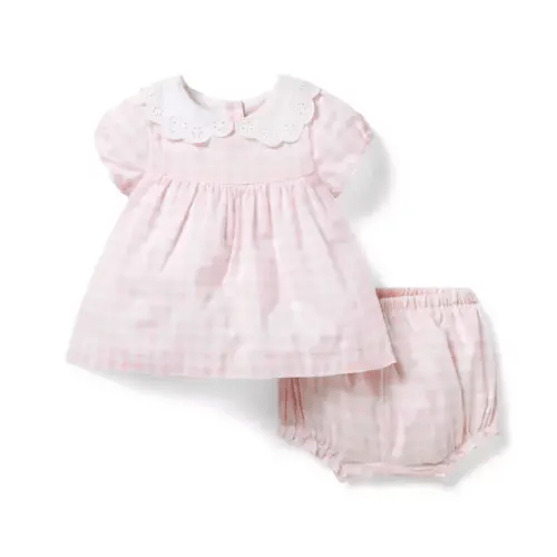 The Gingham Garden Baby Set