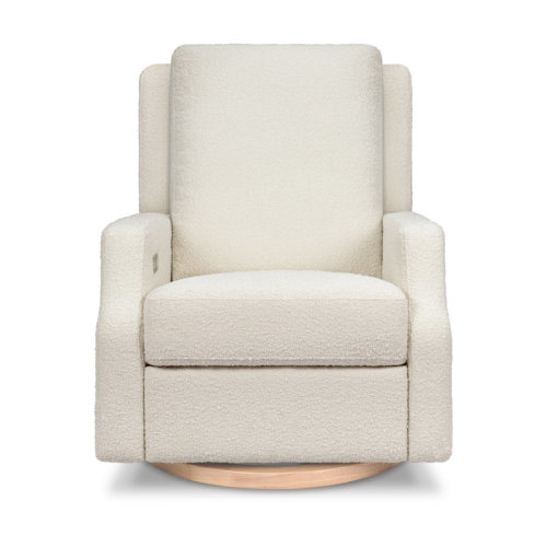 Namesake Crewe Electronic Recliner and Swivel Glider in Eco-Performance Fabric & Reviews | Birch Lane