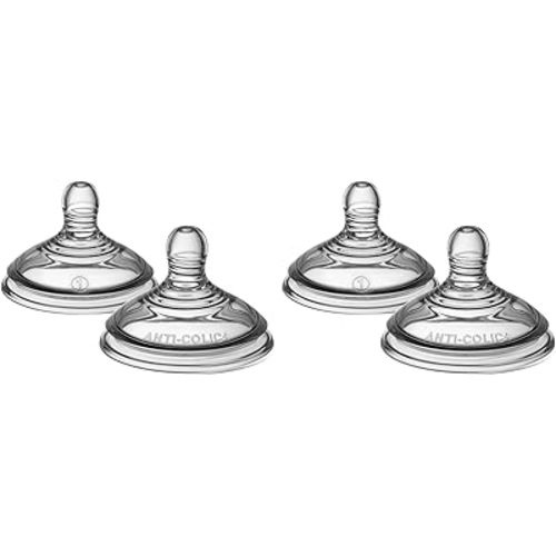 Advanced Anti-Colic Nipples, Slow Flow - 2 Count (Pack of 2)