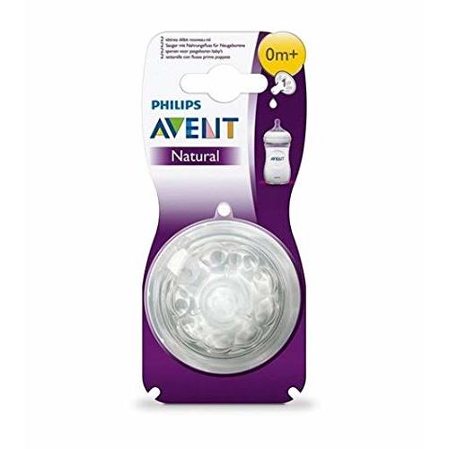 Philips Avent Natural Nipple Newborn Flow - 6 Pack