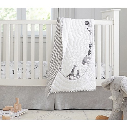Lawson Safari Baby Quilt | Pottery Barn Kids