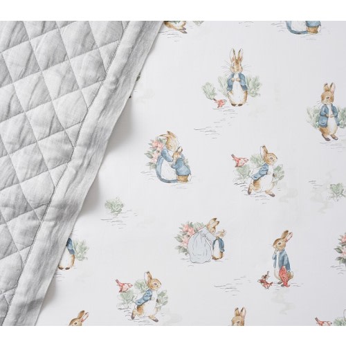 Peter Rabbit™ Organic Crib Fitted Sheet