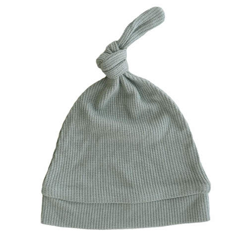 Eucalyptus Bamboo Waffle Knotted Hat