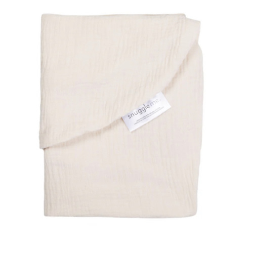 Lounger Curve Muslin Cover | Natural