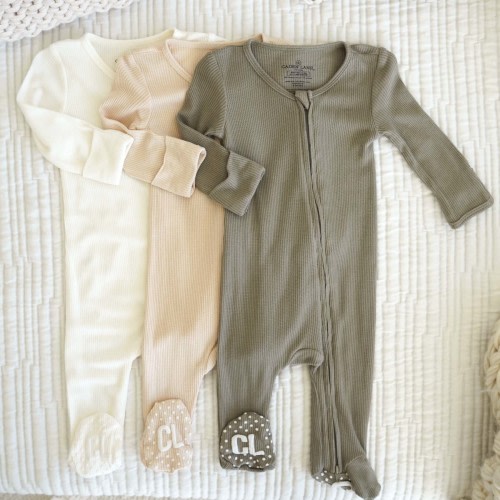 Bamboo Forest 3-Pack Footie Bundle