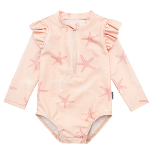 Baby Girls UPF 50+ Starfish Rash Guard – Gerber Childrenswear