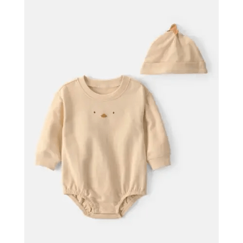 Baby Chick Bubble Romper & Hat Set - Yellow | Carter's