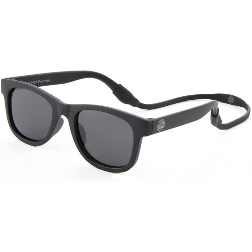 Flexible Polarized Baby Sunglasses with Strap for Toddler Newborn Infant 0-24 Months