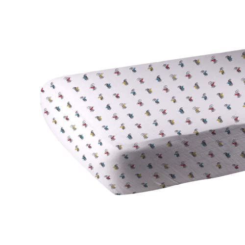 Vintage Motorcycles Bamboo Muslin Crib Sheet – Newcastle Classics