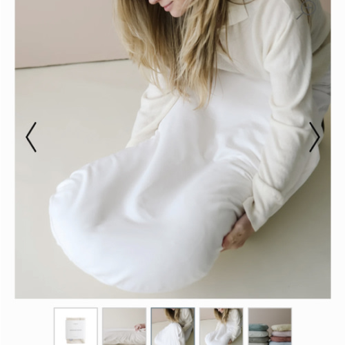 Infant Lounger Cover | Natural