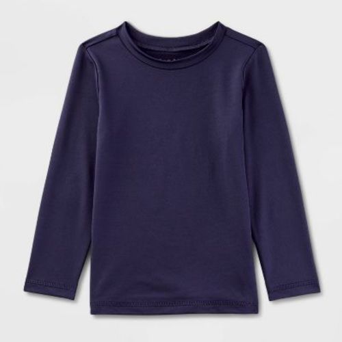 Baby Long Sleeve Rash Guard Top - Cat & Jack™ White 12M: UPF 50+ Fit Pullover